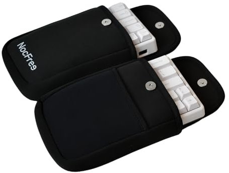 Carrying Case for NocFree Lite Keyboard, Neoprene, Compact and Foldable