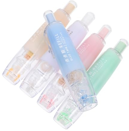 PLAFOPE 5pcs Corrected Tape Notebook Stationery Glue Pens Craft Supplies for Boys and Girls Office Accessories Glue Sticks for Art Projects