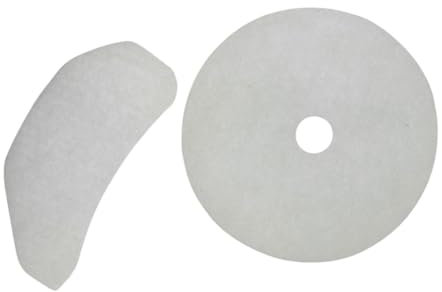 NULYLU 2stücke Teiliges Trockner Filterset Aus Fein Grobfilterstoff Luftansaug Abluftfilter Passend Für Trockner Abluft Einfache Installation Und Austausch Für Luftzirkulation