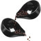 Coffee Bean Dosing Cup Tray Scale 2 Pack Black Espresso Single Dosing Tray Coffee Beans Measuring Scoop Epsresso Accessories Tool for Baristas