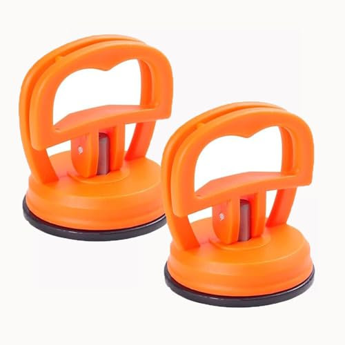 UroClysmic Lot de 2 Ventouses Carrosserie – Outils de Débosselage Ventouses Polyvalentes pour Réparer les Bosses de la Voiture, Déplacer les Vitres, Miroirs, Carreaux et Écrans Électroniques