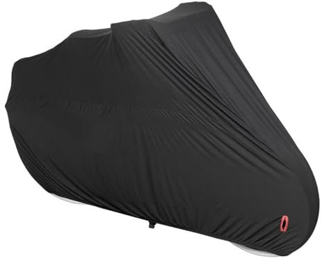 Multibros Fahrradsocke Stretch – Elastische Fahrradschutzhülle für Indoor & Transport – Staubschutz für MTB & Rennrad – Maschinenwaschbar – Bike Cover mit Tasche – 90% Polyester, 10% Elasthan