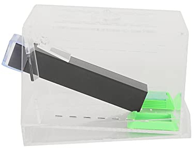 Xiuganpo Cricket -Wächter, Langlebig und Resistent mit Wasser/Futtermittel -Lebensmittel Acrylmaterial Guardian Acrylmaterial mit Röhrchen für das Heimbüro (S)