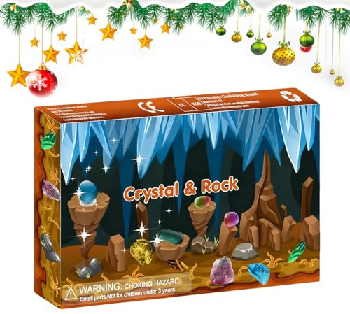 Stein Adventskalender 2025 24-Tägiges Weihnachts-Sammlerstück 2025