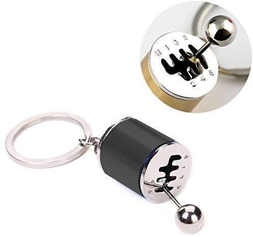 XTRAFAST Schlüsselanhänger Anhänger Schaltkulisse Schaltung Hebel Knauf Black aus Metall