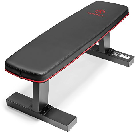 MARCY SB-10510 Luxueux Banc Plat Noir Taille Unique