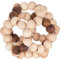 Heimess 737670 Greifling Elastik Ball aus Holz, braun