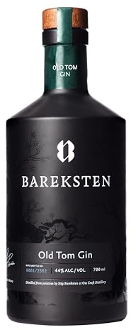 Bareksten | Old Tom | 700 ml | norwegischer Gin | ausgewogene Balance von erdigen Kräutern & Honig | würziger Geschmack mit fruchtigen Noten | Wacholderaromen mit floralen Düften