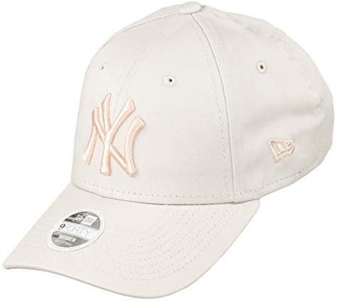 New Era League Essential 9Forty Adjustable Cap NY Yankees Grau Rosa, Size:ONE Size
