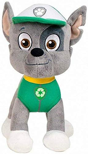 Play by Play Plüschfigur, Hundefigur, Rocky, Paw Patrol, stehend, 21 cm