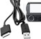 Draw a dragon 3.3 ft Black USB 2 IN 1 Data Sync & Power Charger Cable for PSP Go, Ultra Clear Guard Film 1 Pack