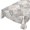 ANRO Tischdecke Wachstuch abwaschbar Wachstuchtischdecke Wachstischdecke Kacheloptik Fliese Beige Grau Blau 240x140cm