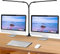 CeSunlight Clip Light, 13 Watts, 1200 Lumen, Clip Lamp, Clip Desk Lamp, Reading Lamp with 2 LED Tubes, Warm & Daylight & White Light, 3 Colors, 10 Dimmable Illumination Modes, Adapter Included