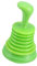 Déboucheur de Tuyau d'évier, Outil de débouchage de Tuyau à Ventouse, pour déboucher Les tuyaux de Cuisine et de Salle de Bain, Vert 1pc