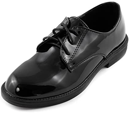 Toocool Chaussures Bébé Élégantes Cérémonie Mariage Francesine Oxford TX-029, Ja838 Noir, 33 EU