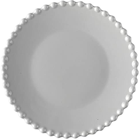 RAZZUM Charger Plate Ceramic Dinner Plate Set Pearl Shaped Edge Fruit Tray Dinner Plate Soup Kitchen Cooking Tools Food Tray