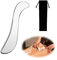 Gua Sha Edelstahl, Gua Sha Massagewerkzeug Gua Sha Schaber Grade Faszien Tool zum Reiben Gua Sha Gesichtsmassageroller für Schönheit und Entspannung der Körpermuskulatur