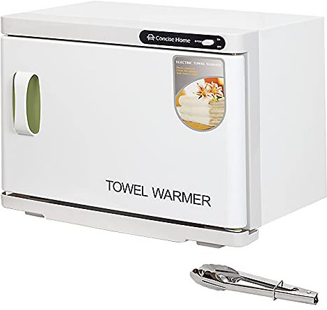 Sanqiao 23L Towel Warmer Disinfection Cabinet 3-in-1 Hot Towel Steriliser Cabinet UV Heater Electric Equipment for Home and Hotel, White