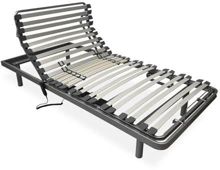 mattfy - Cama Articulada Eléctrica Flexipro, 5 Planos, Bastidor Reforzado, Fiable y Silenciosa, Motor Alemán, 90 x 190