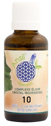 Élixir de citrine et bourgeons de romarin, genévrier, figuier - Ansil - 30 ml