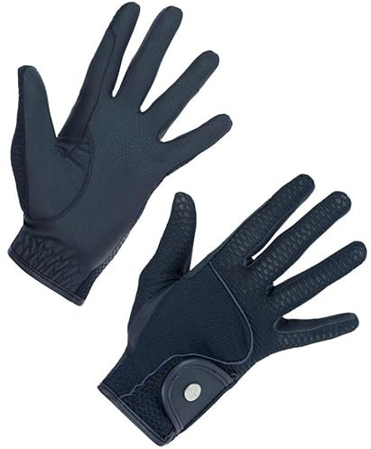 Covalliero Unisex Reithandschuh Dark Navy F/S 24, Größe:7 / S