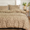 Odot Bettbezug 150x200cm 180x220cm 200x230cm, Mikrofaser Bettbezüge mit Reißverschluss Superweich Bettwäsche für Einzelbett Doppelbett Erwachsene Teenager Kinder (203x229cm,Leopard Drucken A)
