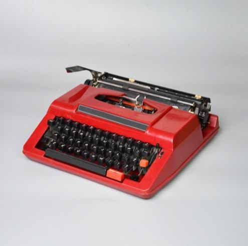 MJBDCVN Manuelle Retro-Schreibmaschine, normale Verwendung, Vintage-Schreibmaschine, passend für Romane in den Tiefen des Dschungels, erhältlich in zwei Farben