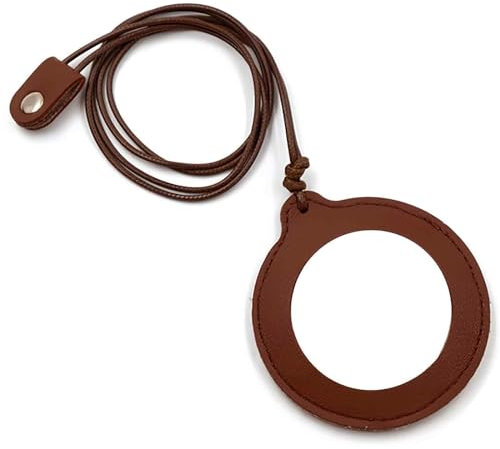 VURYAPI 5X Lupe Monokel, Ketten mit Anhänger & Anhänger Halsketten Linse Tasche Lupe Halskette Kette Lupe Lupe Anhänger zum Lesen von Büchern Zeitungen Karten Handwerk Hobby