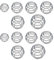 GUTERTOP 12 Stück Klein Shaker Kugel Edelstahl, Shaker Ball, Metall Frühling Blender Ball für Flasche Cup Draht Schneebesen Ball für Protein gemischte Getränke