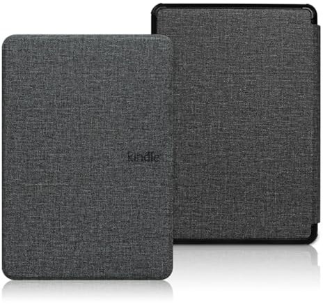 Yuexitech Case for All-new 7 Kindle Paperwhite and Colorsoft Signature Edition, Premium PU Leather Cover with Auto Wake/Sleep for Kindle Paperwhite 2024, Black