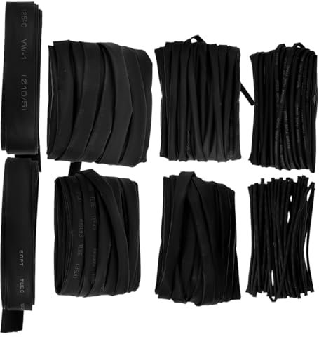 iplusmile 8piezas Manguitos Termorretráctiles Tubos Para Cableado Cintas Térmicas Instalación Fácil