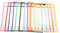 GRIRIW 10Pcs Multi Function Dry Erase Sleeves Sheet Protectors for Easy Writing and Wiping Reusable File Pockets for Worksheets for School and Home Use