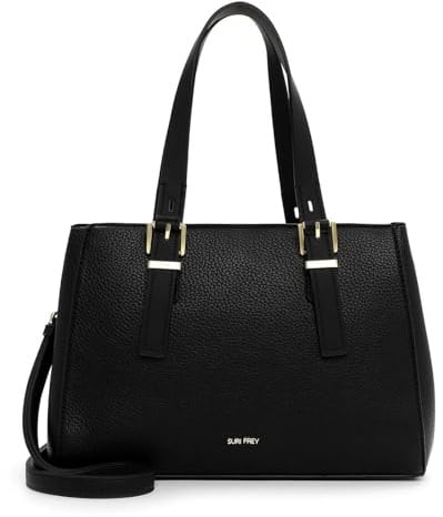 SURI FREY Schultertasche SFY Maggy Cityshopper Black schwarz