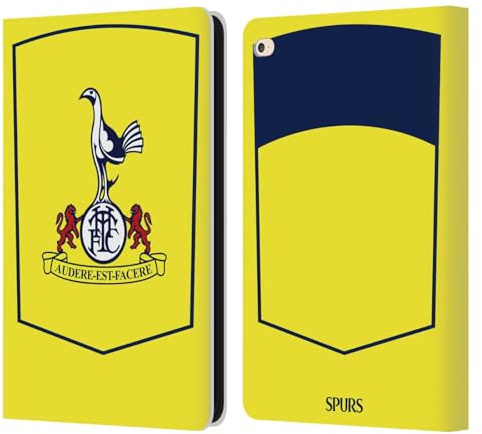 Head Case Designs Offizielle Tottenham Hotspur F.C. Third 2025/26 Ausweis-Set Leder-Wallet-Hülle Kompatibel mit Apple iPad Air 2 (2014)