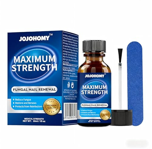Extra Strong Toenail Fungus Treatment - Fast Acting Fungal Nail Solution for Discolored & Thick Nails, Restores Clear Healthy Nails (1 Pack)