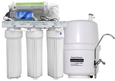 Umkehrosmoseanlage 5 Stufen mit Pumpe