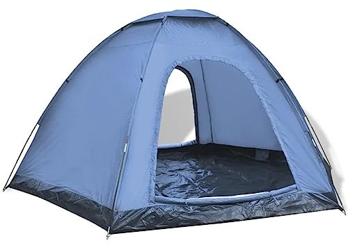 vidaXL Igluzelt 6 Personen Kuppelzelt Familienzelt Hexagon Camping Gruppenzelt