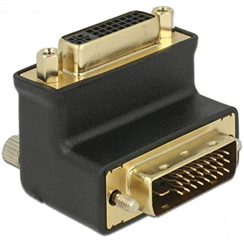 DeLock 65866 DVI-D DVI-I Schwarz - Kabelschnittstellen-/Adapter (DVI-D, DVI-I, männlich/weiblich, Schwarz)