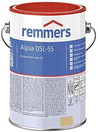REMMERS AQUA DSL-55/SG PU - 2.5 LTR (EICHE HELL RC-365) SEIDENGLANZ