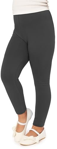 Merry Style Mädchen Lange Leggings aus Viskose MS10-130 (Graphit, 158)