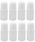 Healifty Deo-Roller Flasche Auslaufsicher Leer nachfüllbar für Duft Öle Parfüm Reisen Abfüllung 10 Stücke 50ml (weiß)