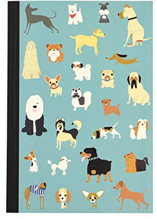Rex London Best In Show Notizbuch, liniert, A5