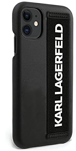 KARL LAGERFELD KLHCP12SSTKLBK Hülle für iPhone 12 Mini 5,4 schwarz