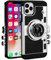 Morjakey Für Emily in Paris Handyhülle, Coole und süße 3D Retro Kamera Schutzhülle, Geschenk für Mädchen, Silikon abnehmbare Stoßstange mit Lanyard, Emily gib es Mir, für iPhone13 case
