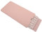 Cuifati Keyboard Case, Portable Faux Leather Keyboard Sleeve, For Logitech K380 Shock‑proof Keyboard Bag, Wear‑resistant, Light Weight, Small Size(pink)