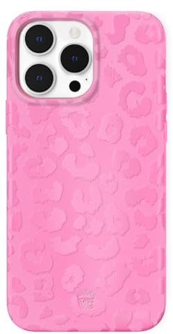 VELVET CAVIAR for iPhone 14 Pro Max Case - Compatible with MagSafe - 10ft Drop Tested - Hot Pink Leopard Cheetah Print