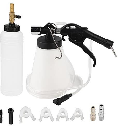Brake Fluid Bleeder Set Pneumatic Car Brake Fluid Bleeder Oil Pumping Machine Brake Oil Replacement Tool Kit, to Exhaust Air and Separate Oil and Water