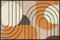 Salonloewe Fußmatte Arches Statement apricot 050x075 cm Fußabtreter Sauberlaufmatte innen Haustür Fussmatte Indoor Schmutzfänger Outdoor waschbar