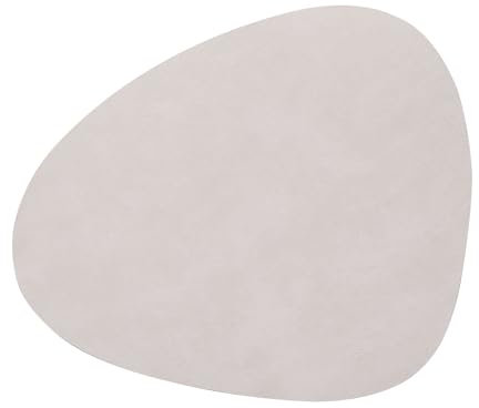 LIND DNA 991749 NUPO Tischset Curve L Oyster White 37 x 44 cm