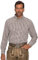 JP 1880 Karohemd Chemises, Marron foncé, 5XL Grande Taille Hommes